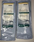 X2 Packs Stryker Sage Bath HYGIENIC FULL-BODY 8"x8" Standard Washcloths #7991