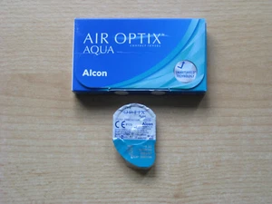 1 Monatslinse Air Optix Aqua / -9,50 / MHD 06/2027 / neu - Bild 1 von 1
