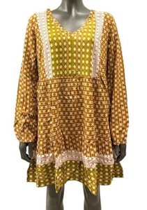 Damen Kleid Stufenkleid Sommerkleid Strandkleid Partykleid RAINBOW NEU Größe 42 - Picture 1 of 2