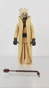 De colección Star Wars 1977 Tusken Raider mejillas huecas con bastón HK (lote #10)(Pg26E) - Imagen 1 de 9