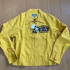The Real Mccoy'S Felix Cat Jacket Mens Size M Unused From Japan Vintage Yellow