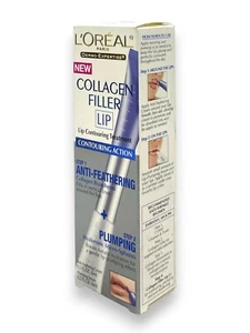 L'oreal Collagen Filler Lip Contouring Treatment (2x0.2fl.oz/6ml) As Seen - Picture 1 of 2