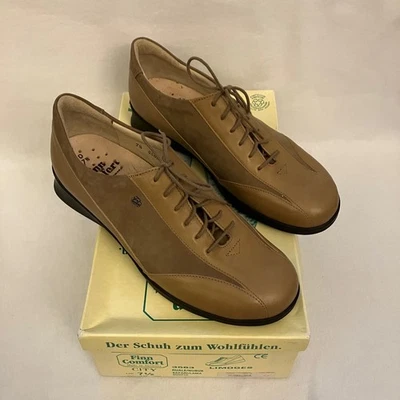 Finn Comfort City Limoges Safari Lama Cuero Zapatos de Vestir EE. UU. 10 W Nuevo Nubuk Foto 1 de 4
