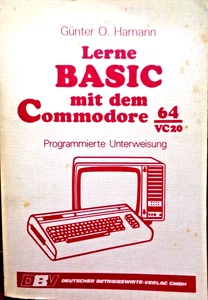 COMMODORE 64/128 -- LERNE BASIC MIT DEM COMMODORE 64/VC20 (DBV - BUCH) #4DE - Picture 1 of 10