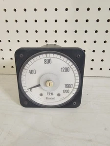Crompton Analog Panel Meter 077-052 Industrial UNTESTED Parts/Repair Only! - Picture 1 of 5