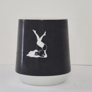 Vintage MCM 1970’s Femlin Bunny HMH Pub. Co. Inc. Playboy Tassen 70er Jahre schwarz-weiß - Bild 1 von 6