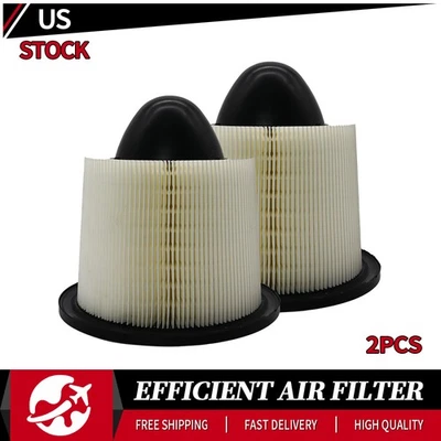 Filtro de aire del motor 2 piezas para Ford E-150 E-250 Econoline F-250 Super Duty 1997-2002 Foto 1 de 4