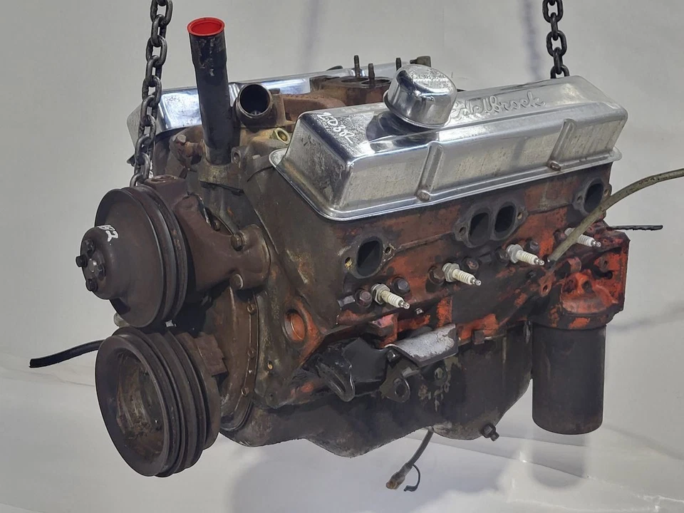 1966 Chevrolet Bel Air OEM 283 Engine Motor Runs Well V8  - Image 1 of 4