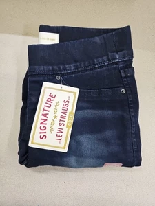 Levi Strauss Signature Gold Damen Totally Shaping Pull-On Skinny Jeans - Bild 1 von 5