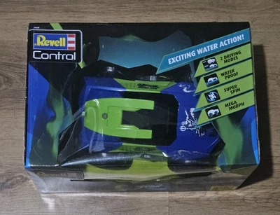 Revell Control NEPTURN STUNT CAr Boat , Waterproof & Super spin for 8+ - Image 1 of 4