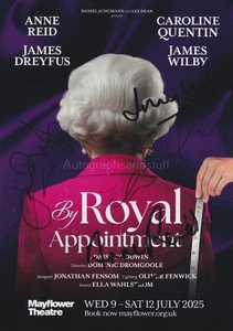 Caroline Quentin Anne Reid James Wilby James Dreyfus Hand Signed Flyer Autograph - Picture 1 of 3