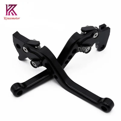 For Yamaha YZF R1 2004-2008 06 07 YZF R6 2005-2016 CNC Black Brake Clutch Levers - Image 1 of 4
