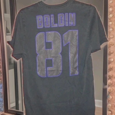 BALTIMORE RAVENS ANQUAN BOLDIN 球衣 T 恤 成人 小号 Nike 出品 — 第 1/4 张图片