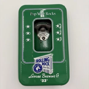 Rolling Rock Bier Flaschenöffner Wand "Pop Your Rocks 33" Latrobe Brewing Co. - Bild 1 von 6