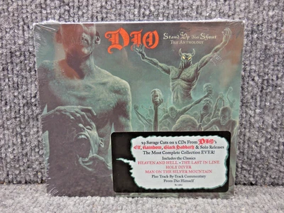 2003 New Sealed CD Dio Stand Up and Shout The Anthology WB Rhino R2 73855 - Imagem 1 de 3