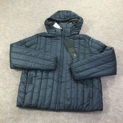 G-Star RAW Meefic Quilted Jacket Womens Large Hooded Lightweight Vertical Puffer - Image 1 of 4