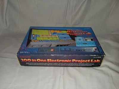 Vintage Radio Shack Science Fair 200 In One Electronic Project Lab - Image 1 of 4