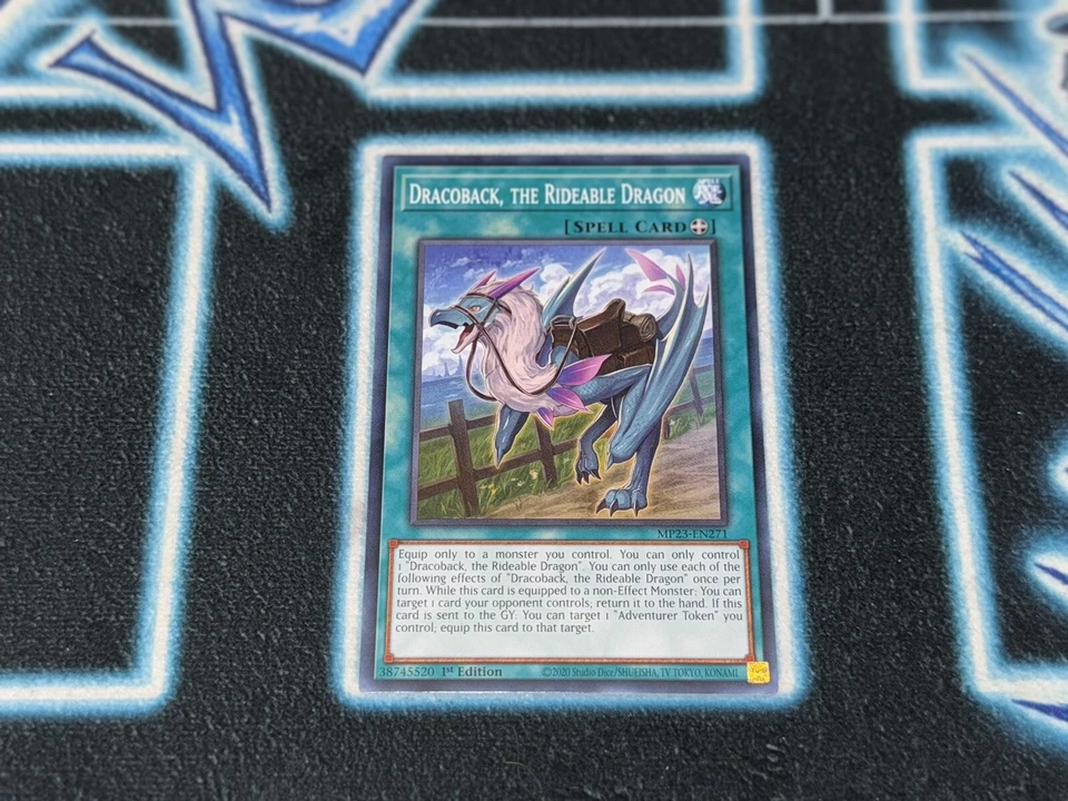 Dracoback, The Rideable Dragon - Mp23 - Common - Yugioh - LP - Image 1 of 1