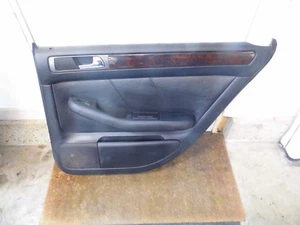 Audi A6 C5 RR Right Rear Passenger Door Panel card black 2.7T - Picture 1 of 7