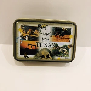 Howdy aus Texas Spielkarten Bridge in Tin - Bild 1 von 2