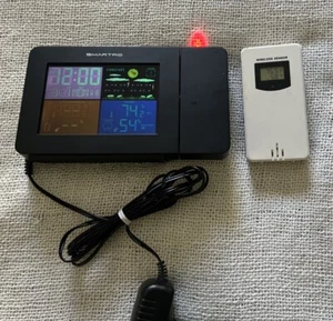 SmartPro Time & Temperature Projection Alarm Clock - Picture 1 of 10