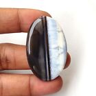 Owyhee Blue Opal Oval Shape Cabochon Loose Natural Gemstone 62Carat OP-92