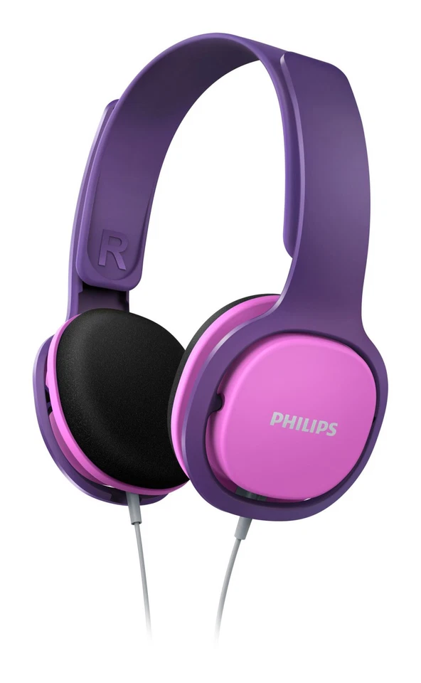Philips SHK2000PK Headband Headphones - Pink/Purple - Image 1 of 1