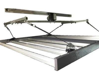 Light Rail 4.0 Kit Motor w Rail + 34” Robo Bar for Larger LEDs, Grow Light Mover - Image 1 of 4