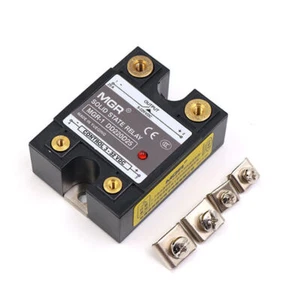 SSR Solid State Relay MGR 10A - 150A Single Phase DC-DC DC-AC Control 3 - 32 VDC - Picture 1 of 32
