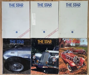 Lot of 6 The Star Mercedes-Benz Club of America Jan-Dec 1986 Full Year - Picture 1 of 2