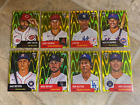 2022 Topps Chrome Platinum Yellow Ray Wave Refractor Lot (x8) # /250
