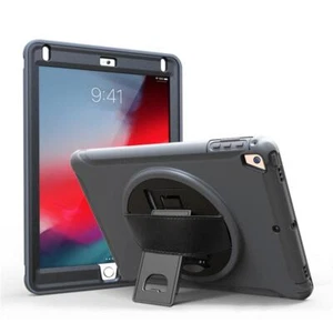 Rugged Shockproof Stand Case For iPad 10th Generation 10.9 iPad 5th 6th Mini Air - Picture 1 of 26