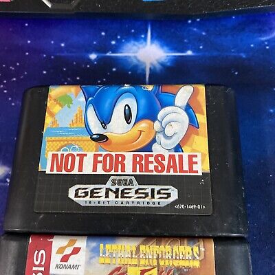 Sonic The Hedgehog (Sega Genesis, 1991) Game Lot No Case • 13.53€