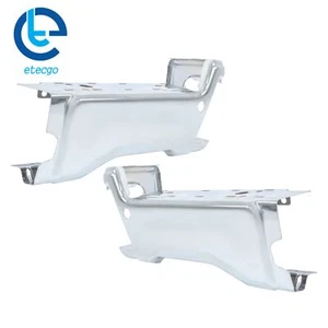 Steel Pair Rear Bumper End Caps For Ford F-250 F-350 F-450 2023-2025 Chrome - Picture 1 of 17