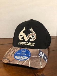 Brand New Vanderbilt Commodores Realtree Camouflage Camo One Fit Hat Cap M/L Men - Picture 1 of 5