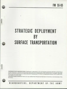 Historical book for Strategic Deployment by Surface Transportation - Imagen 1 de 1