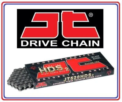 Suzuki GT185 74-79 JT Super Heavy Duty Non O-Ring Chain 520x102 Links - Image 1 of 4