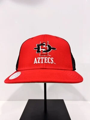 San Diego State University Aztecs Hat Cap The Game Mesh Trucker SnapBack - Image 1 of 4