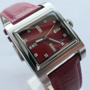 Mercedes Benz Ladies Women's Classic Car Accessory Swarovski Art Deco Watch - Picture 1 of 24