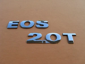 07 08 09 10 11 12 13 14 15 16 VW EOS 2.0 T EMBLEMA TRASERO LOGOTIPO INSIGNIA SIGNO A45833 - Imagen 1 de 4