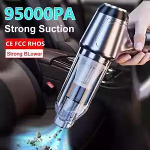Powerful Car Vacuum Cleaner Wet/Dry Cordless Strong Suction Handheld Cleaning UK - Picture 1 of 17