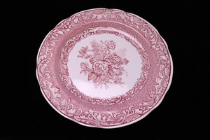 Spode Archive viktorianische Serie Byron Gruppen Cranberry 10 3/8"" Teller - Bild 1 von 6