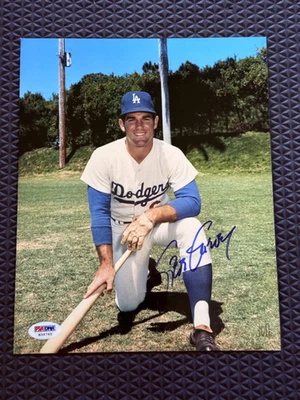 Steve Garvey Signed Autograph 8x10 Photo  Los Angeles Dodgers PSA DNA - Image 1 of 3
