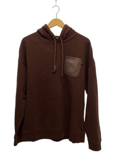 FELPA CON CAPPUCCIO FELPA CON CAPPUCCIO L COTONE BRW H526Y25X30 LOEWE ANAGRAM PATCH POCKET