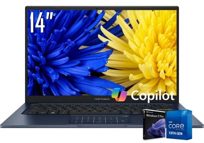 ASUS - Vivobook 14 14" FHD Laptop - Intel Core i7 with 12GB Memory - 512GB SS... - Image 1 of 4