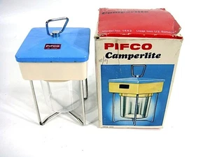 VTG Pifco Camperlite Camping Hanging Battery Operated Lantern Light Needs Bulb - Picture 1 of 3