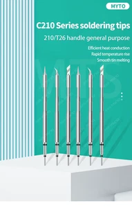 JBC C210 002 005 007 018 020 027 kompatibel PREMIUM Lötspitzen von MYTO - Bild 1 von 10