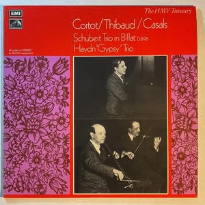 CORTOT, THIBAUD & CASALS Schubert/Haydn Mint 1960s UK HMV HLM 7017 Pristine LP - Picture 1 of 2