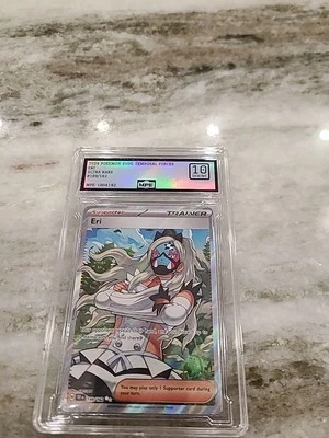 Eri 199/162SV05: Temporal Forces Holo Ultra Rare Card MPE GEM/MT 10 - Image 1 of 3