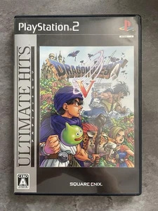 Dragon Quest V: Bride in the Sky PS2 Ultimate Hits, buen estado de disco - Imagen 1 de 3